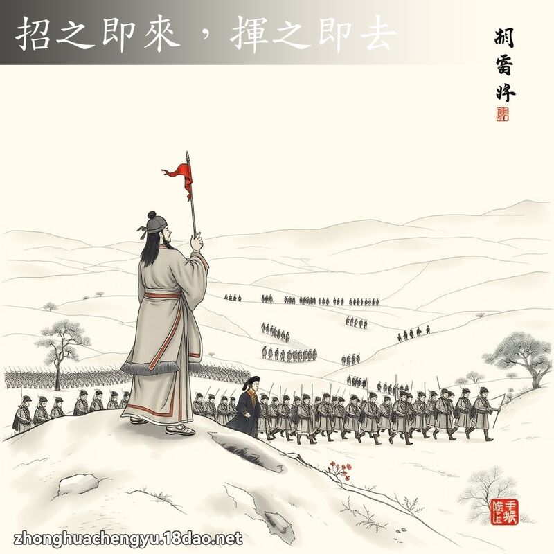 招之即来,挥之即去 配图
