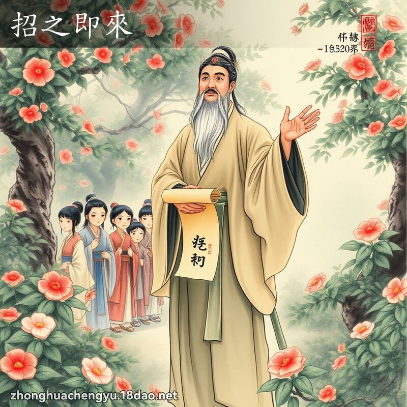 招之即来 配图