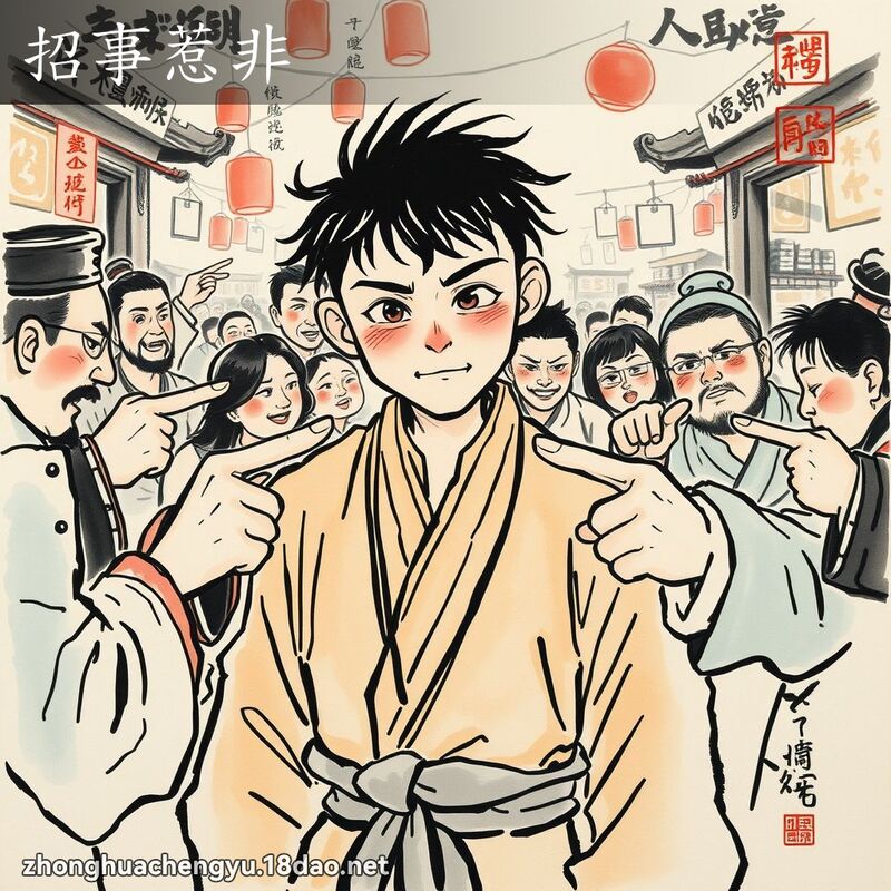 招事惹非 配图