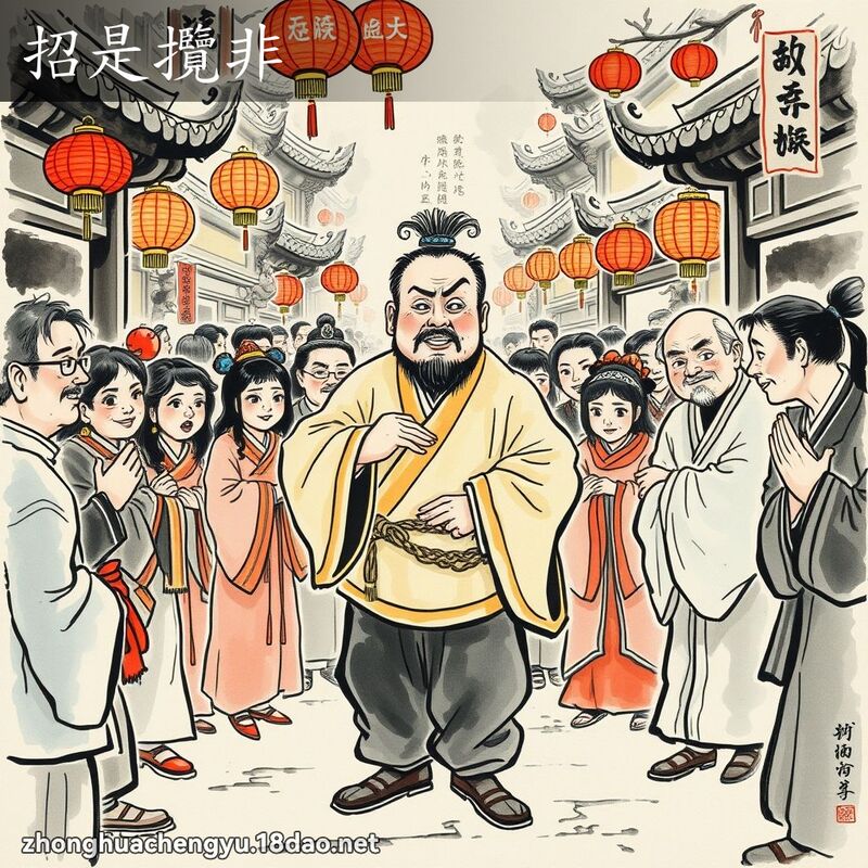 招是揽非 配图