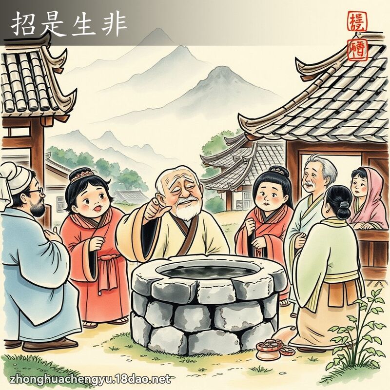 招是生非 配图