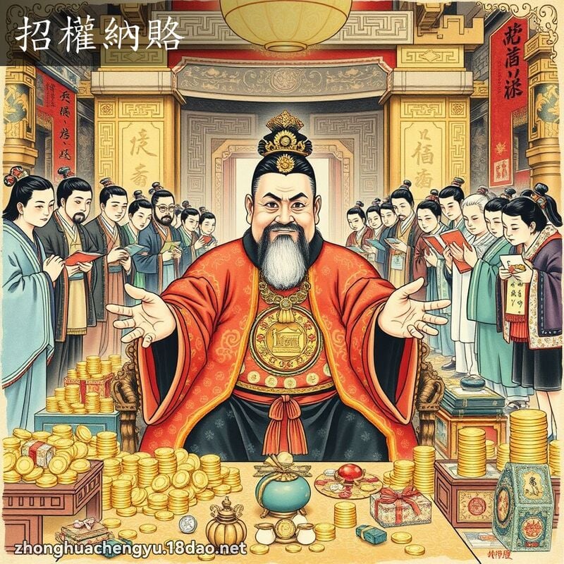 招权纳赂 配图