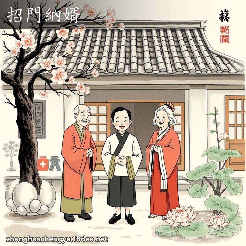 招門納婿 配图