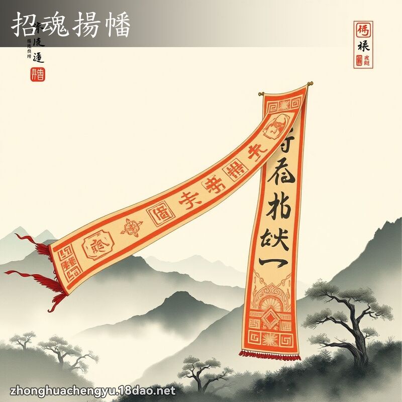 招魂揚幡 配图