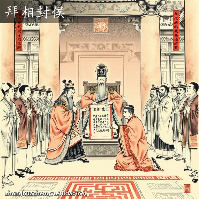 拜相封侯 配图