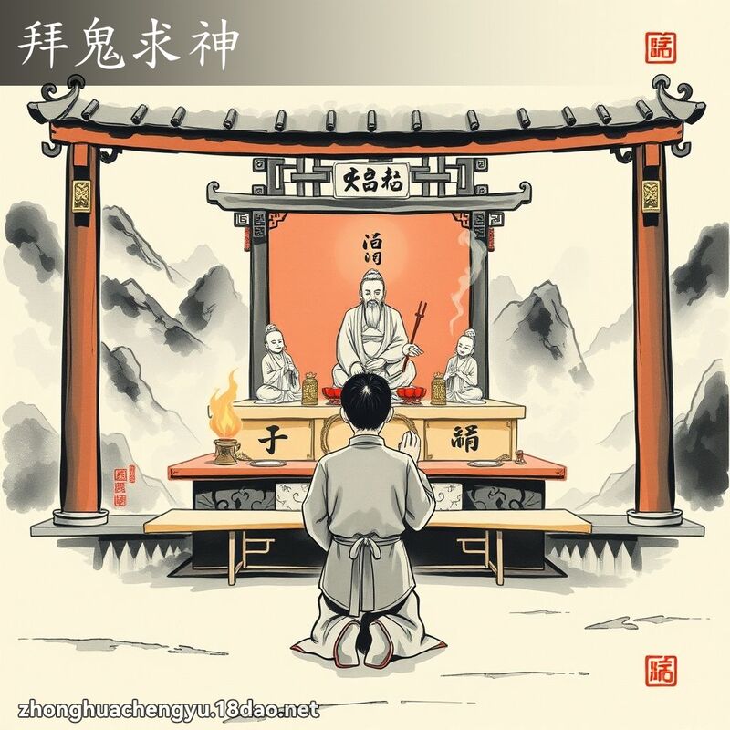 拜鬼求神 配图