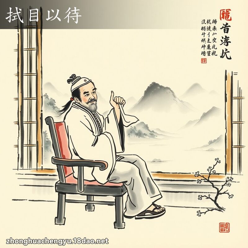 拭目以待 配图