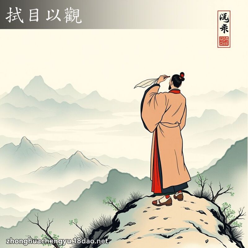 拭目以觀 配图