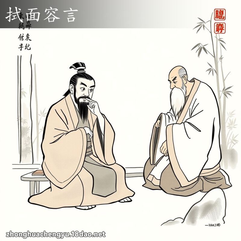 拭面容言 配图