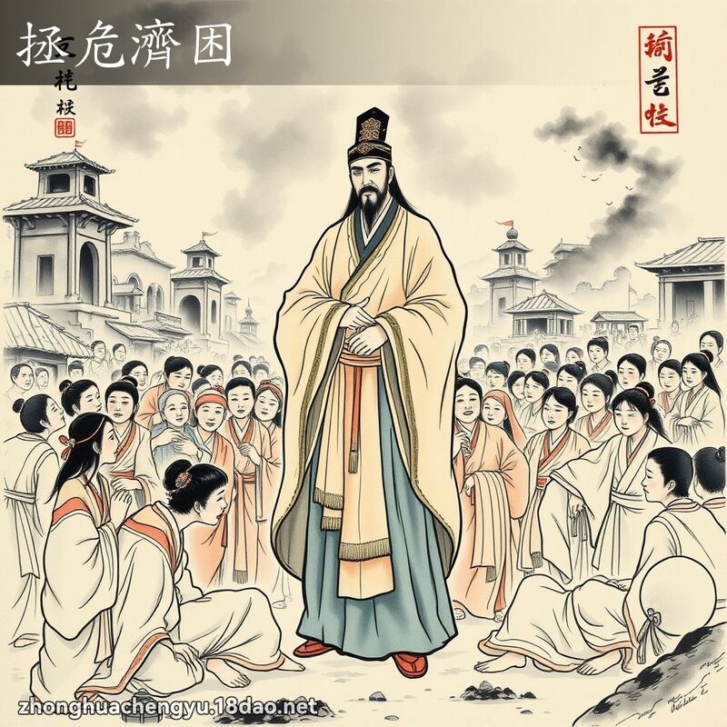 拯危濟困 配图