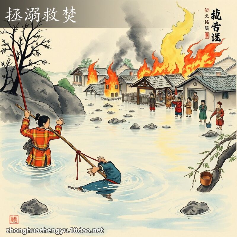 拯溺救焚 配图