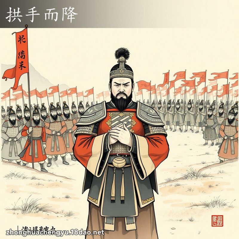 拱手而降 配图