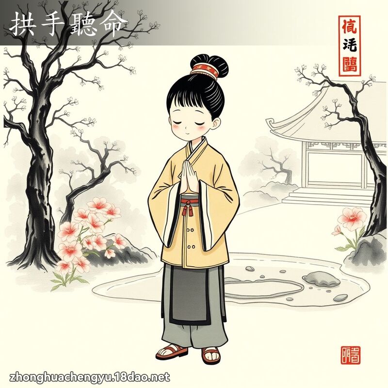 拱手聽命 配图