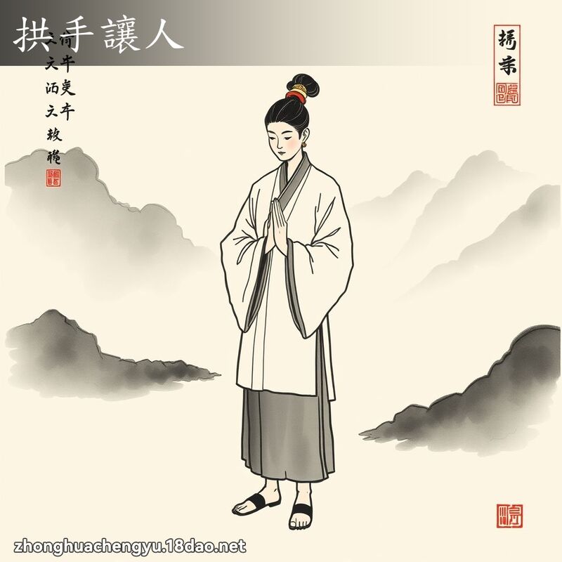 拱手讓人 配图