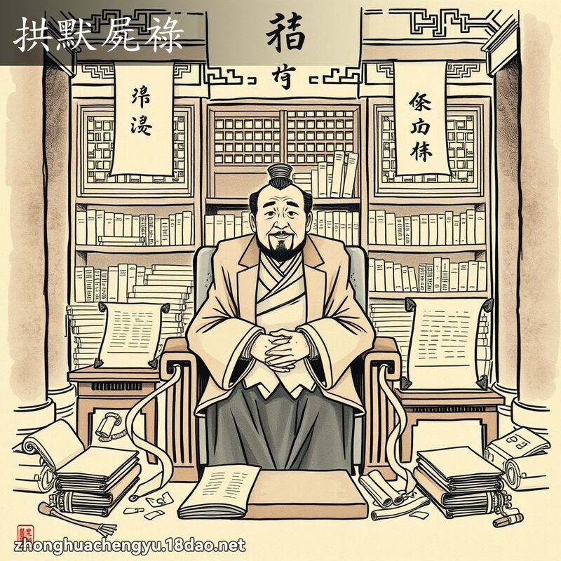 拱默屍祿 配图