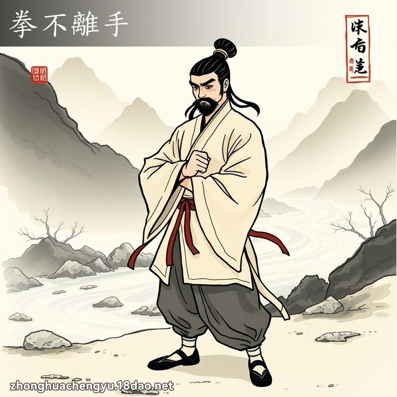 拳不離手 配图