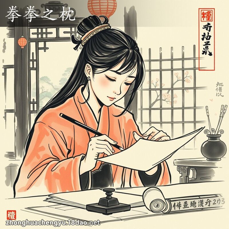 拳拳之枕 配图