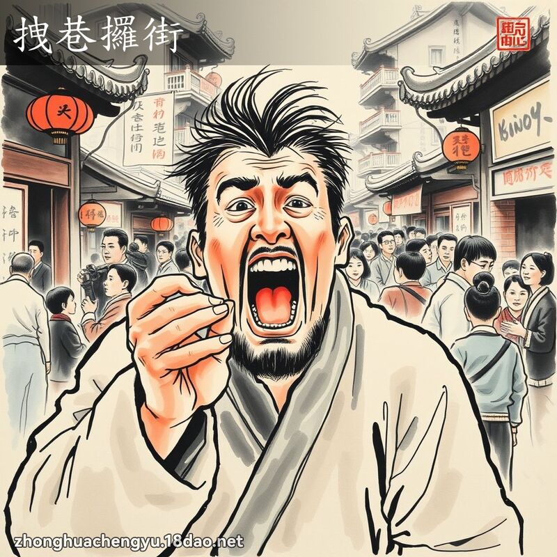 拽巷攞街 配图