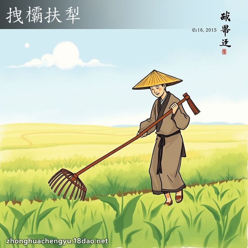 拽欛扶犁 配图