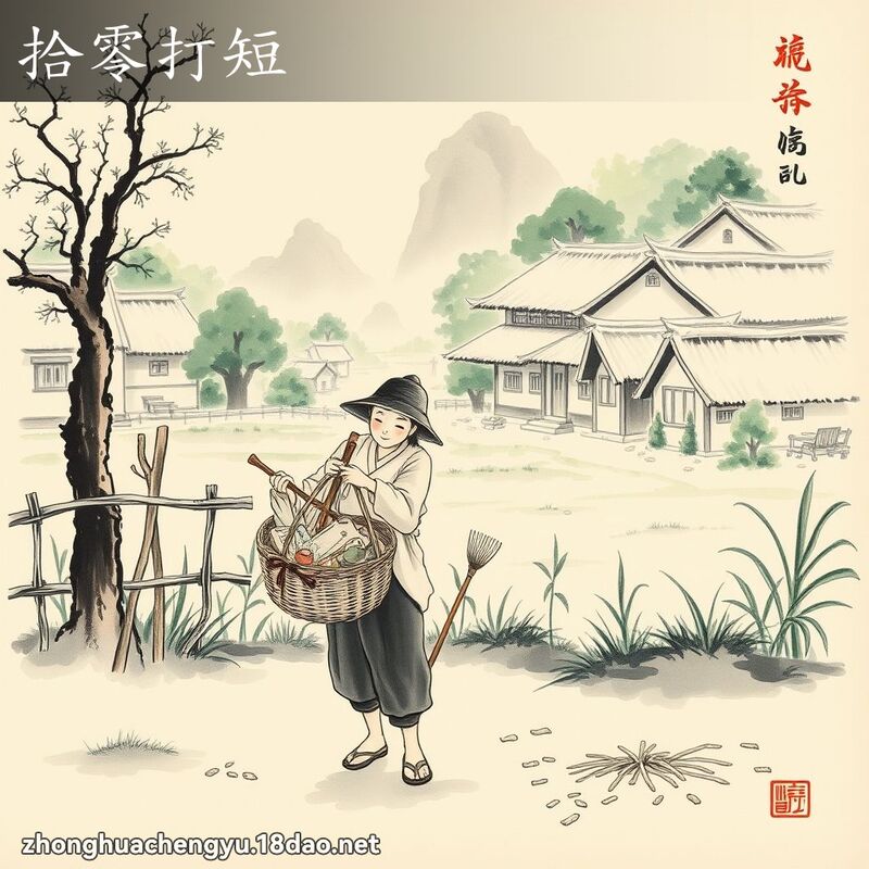 拾零打短 配图