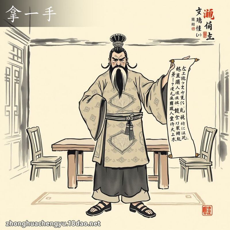 拿一手 配图
