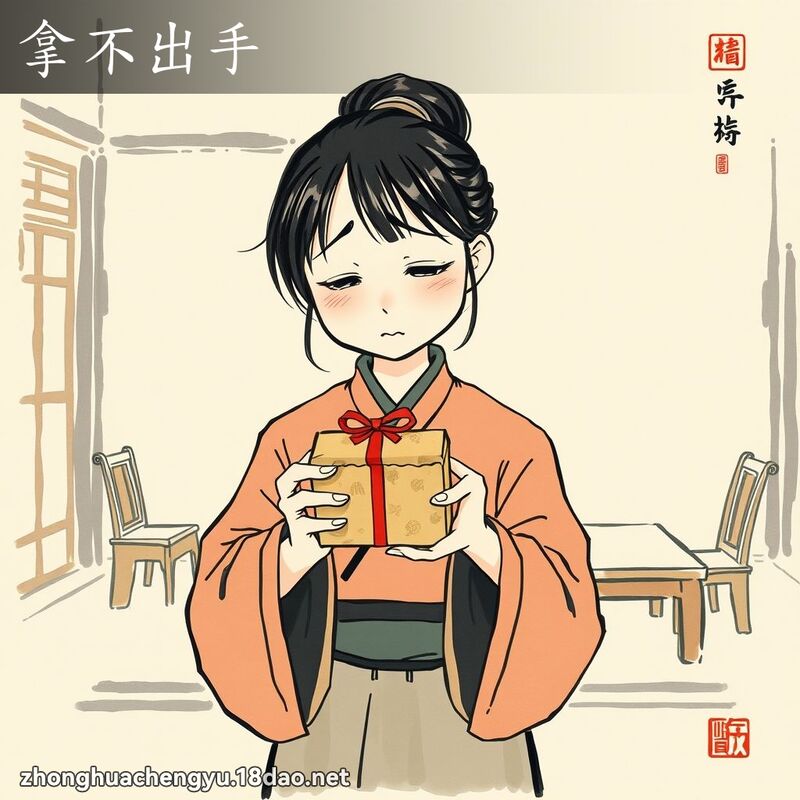 拿不出手 配图