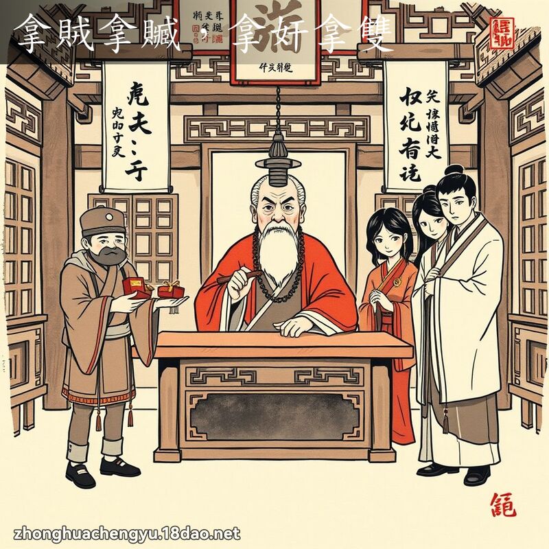 拿賊拿贓,拿奸拿雙 配图
