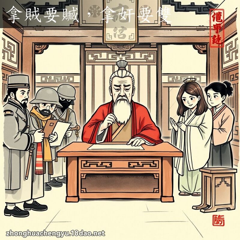 拿賊要贓,拿奸要雙 配图