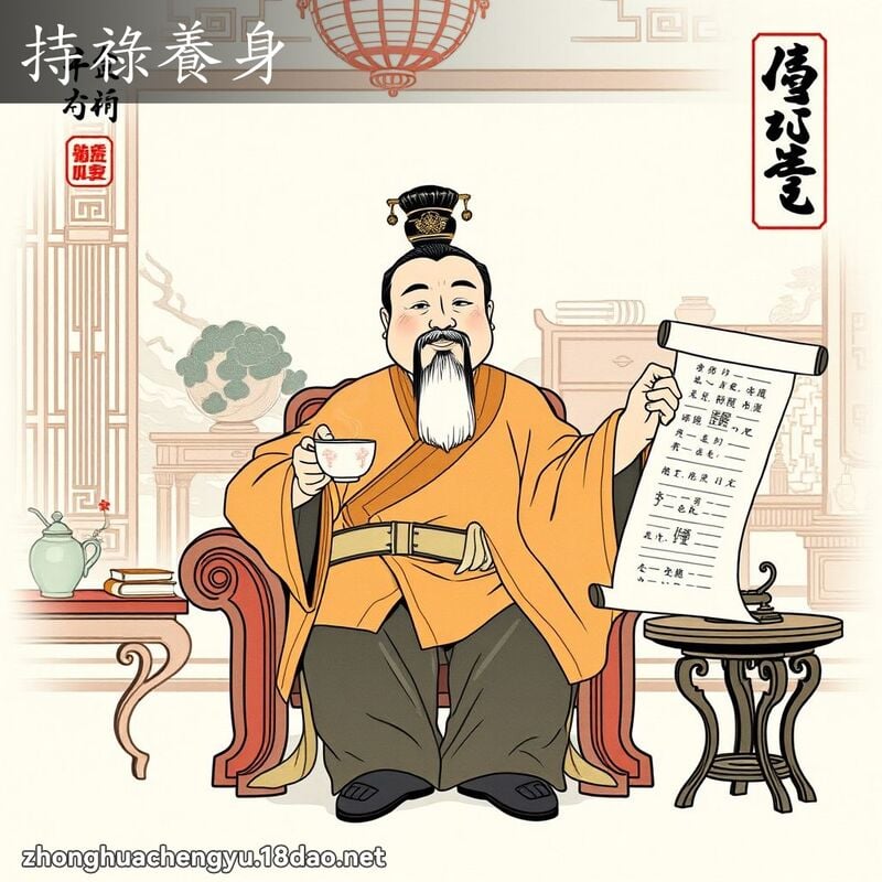 持祿養身 配图