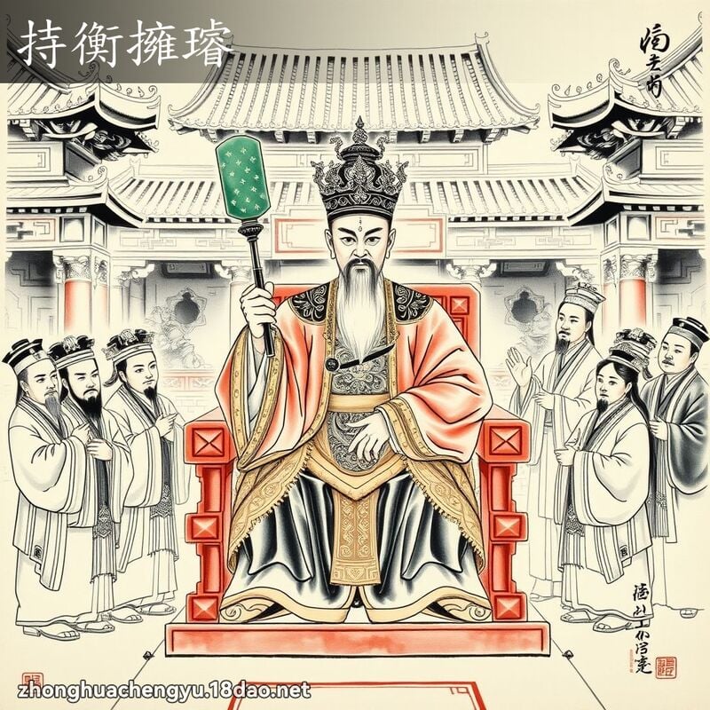持衡擁璿 配图