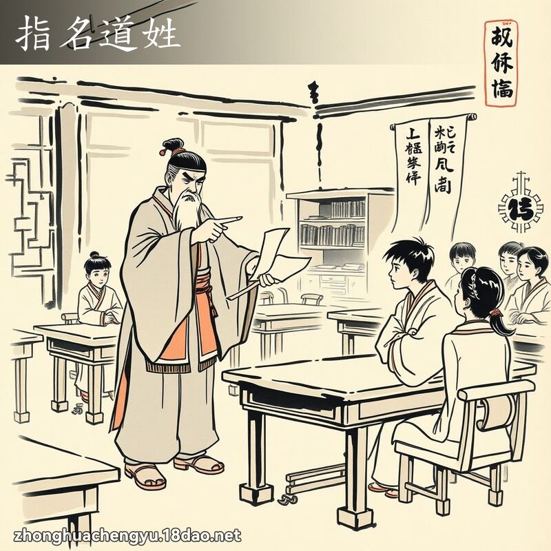 指名道姓 配图