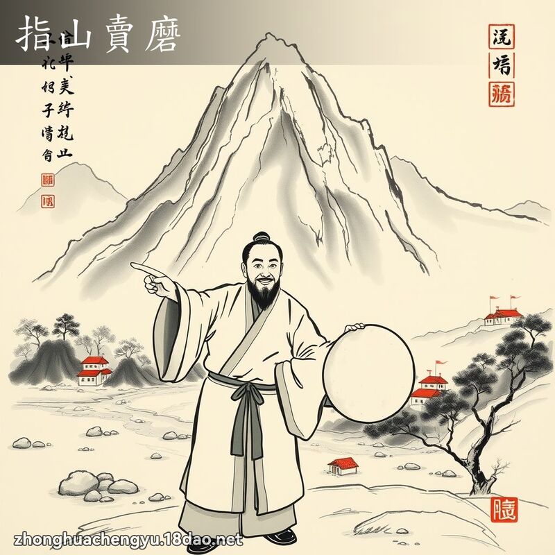 指山賣磨 配图