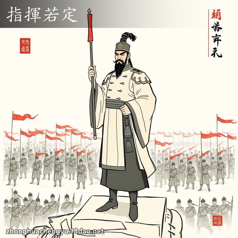指揮若定 配图
