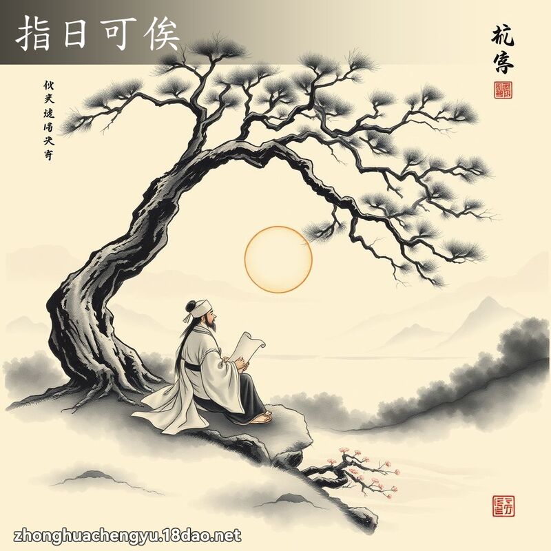 指日可俟 配图