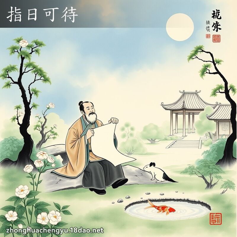 指日可待 配图