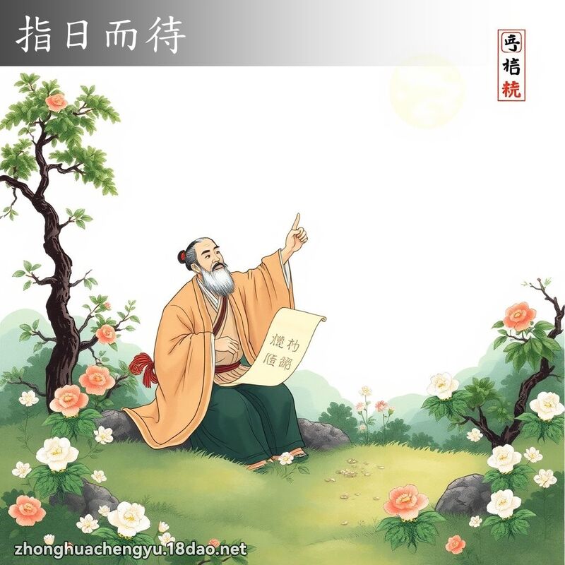 指日而待 配图