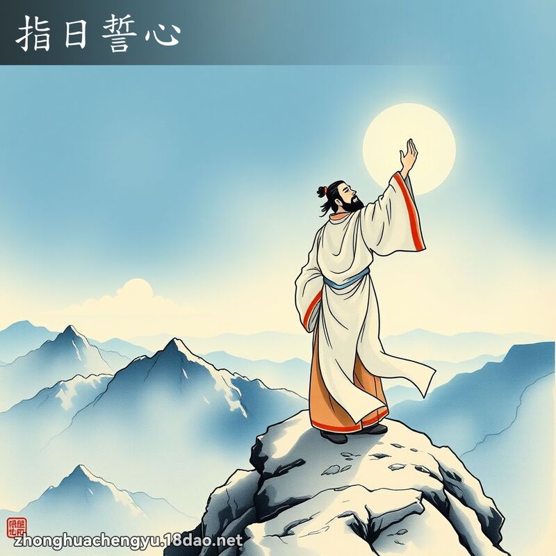 指日誓心 配图
