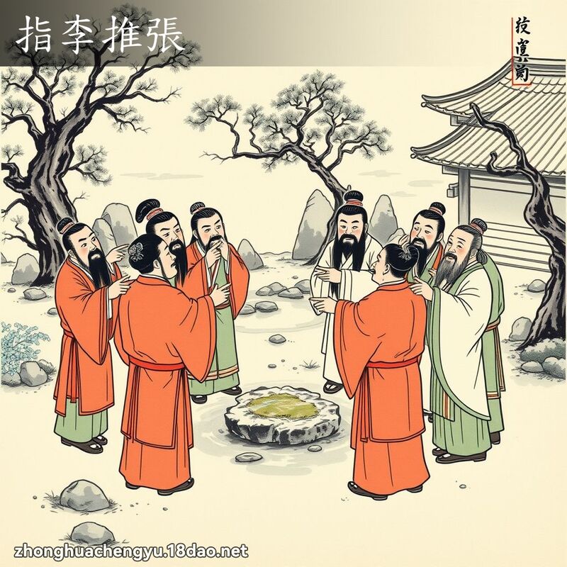 指李推張 配图