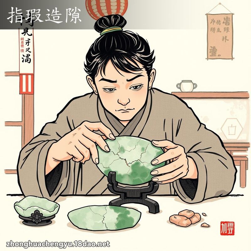 指瑕造隙 配图