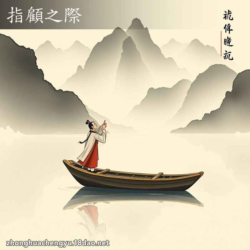 指顧之際 配图