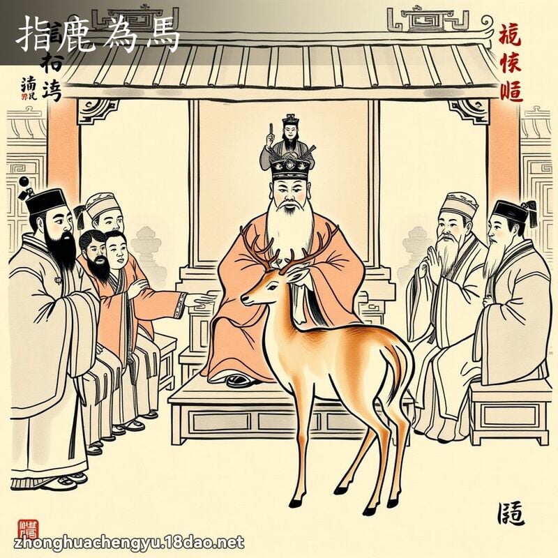 指鹿為馬 配图