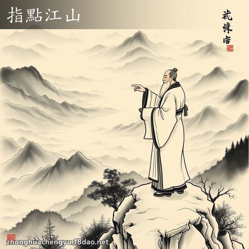 指點江山 配图
