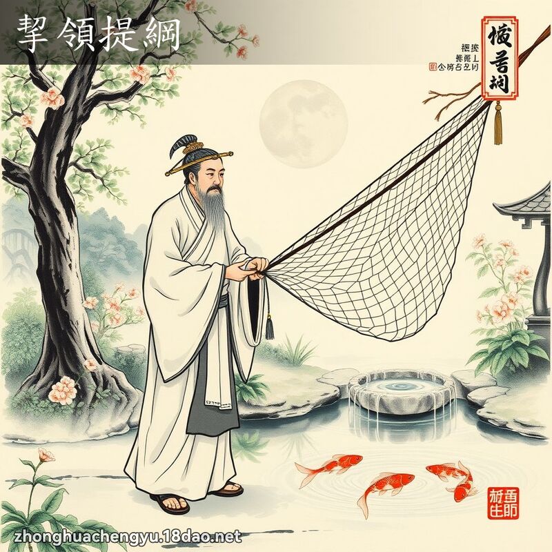 挈領提綱 配图