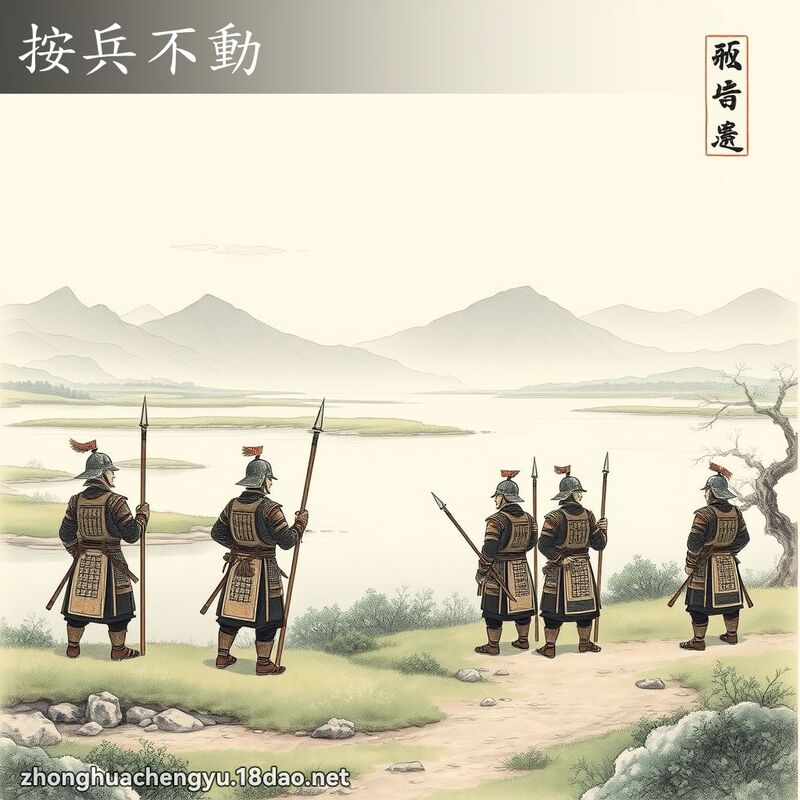 按兵不動 配图