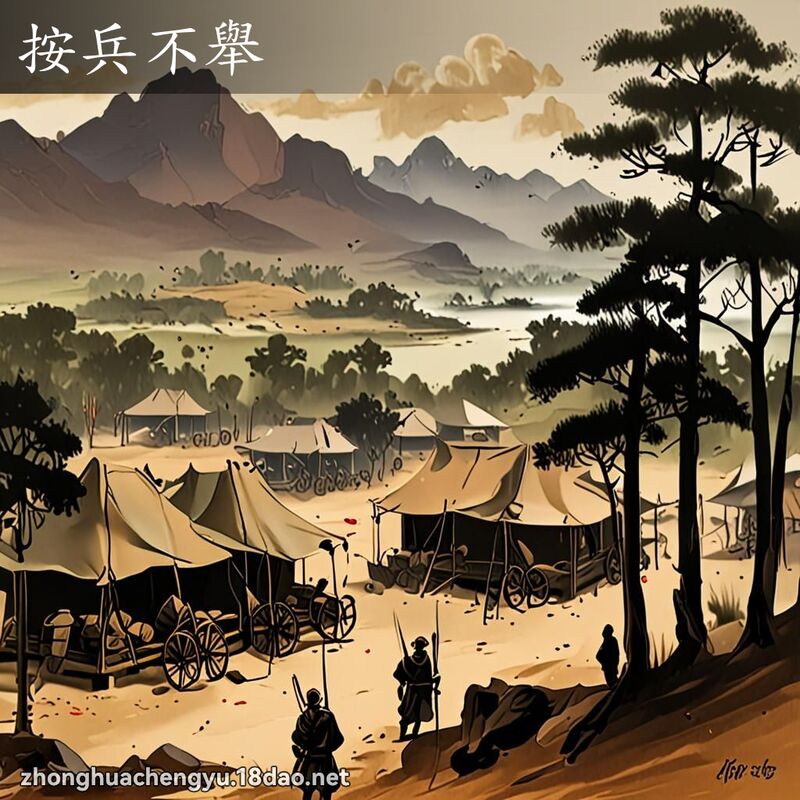 按兵不舉 配图