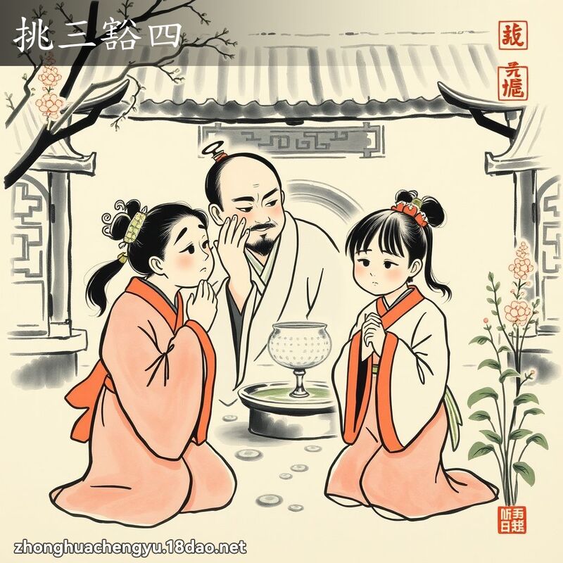 挑三豁四 配图