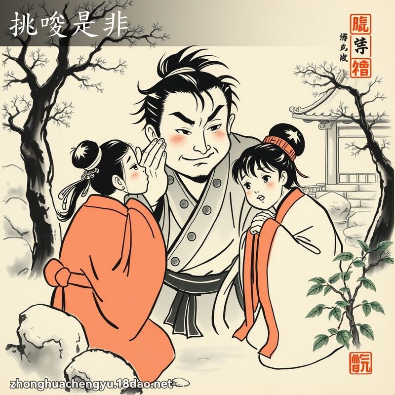 挑唆是非 配图