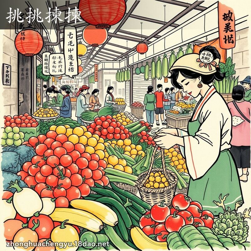挑挑揀揀 配图
