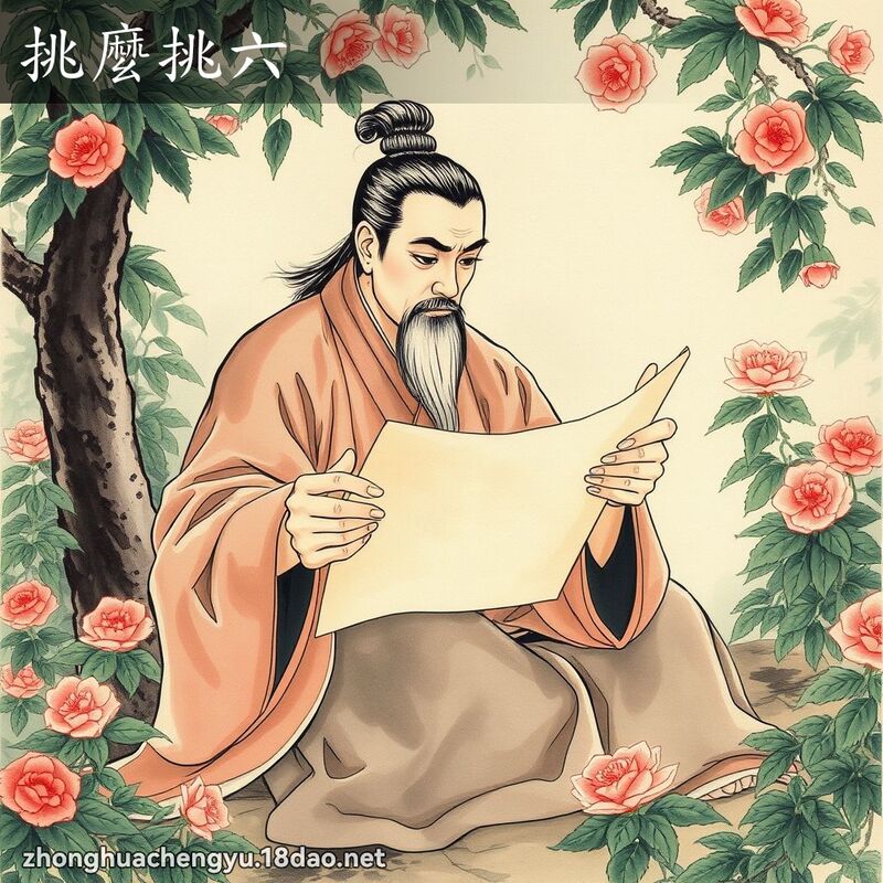 挑麼挑六 配图