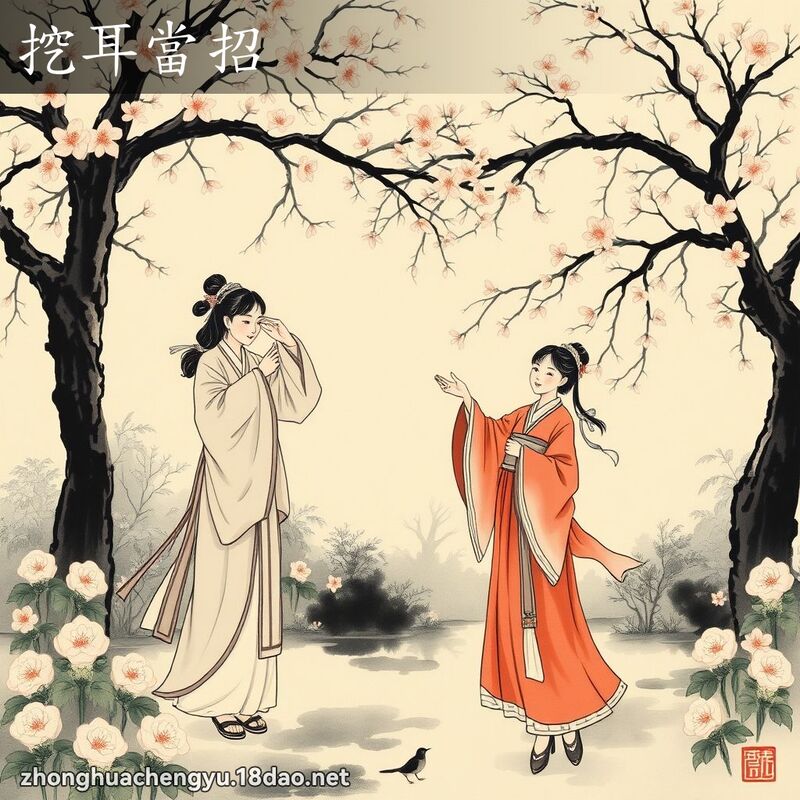 挖耳當招 配图